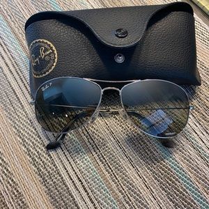 Ray-Ban Polarized Chromance Aviators
